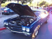 Blue Chevelle SS